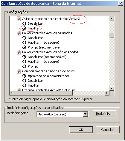 4 Altere o IP do seu computador como no exemplo acima. Estes passos também são válidos caso você desejar configurar seu conversor IP com um cabo de rede CROSS-OVER.