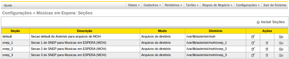 convertido para o formato GSM. Figura 67: Alterar Cadastro de Arquivo de Som 9.3.