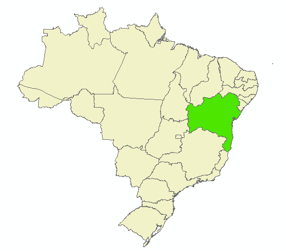 ESTADO DA BAHIA População: 15.044.137 Área(km²): 564.