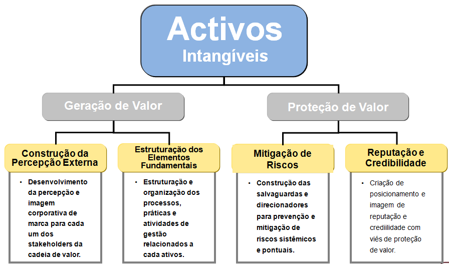 Aptidão para separar os activos que geram valor a curto ou a longo prazo.