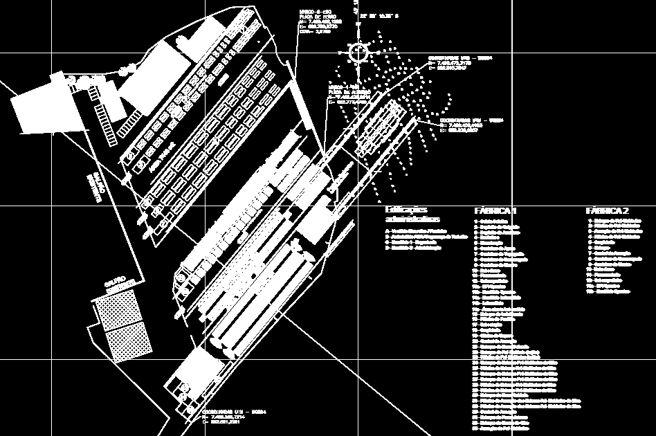 Refeitório / ambulatório /DP Vestiário Ponte de embarque Escritórios Fábricas de Pré-moldados Fábricas de estacas Figura 5: Layout do Canteiro de Obra 01 (pátio de fabricação) e Administrativo.