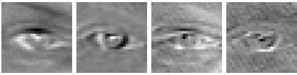 características no sentido dos mínimos quadrados, ache os autovetores da matriz de covariância Σ x = XX T. Essa solução é direta e dada pela Equação 2.4: Λ = ΦΣ x Φ T (2.