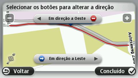 2. Toque em Perto de você para selecionar uma rua perto da sua localização atual. Você pode selecionar uma rua pelo nome, uma rua próxima do seu local da residência ou uma rua do mapa. 3.