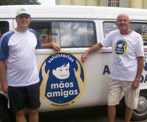 Os funcionários do Grupo André Maggi foram convidados no final de 2009 através de uma campanha interna a participar