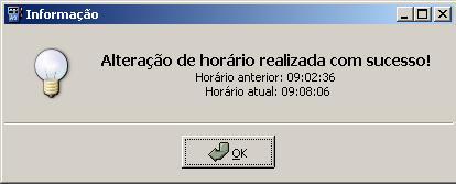 Após isto deve ser impresso uma Leitura X, com a mensagem na parte superior SAÍDA DO HORARIO DE VERÃO e abaixo a hora atual.