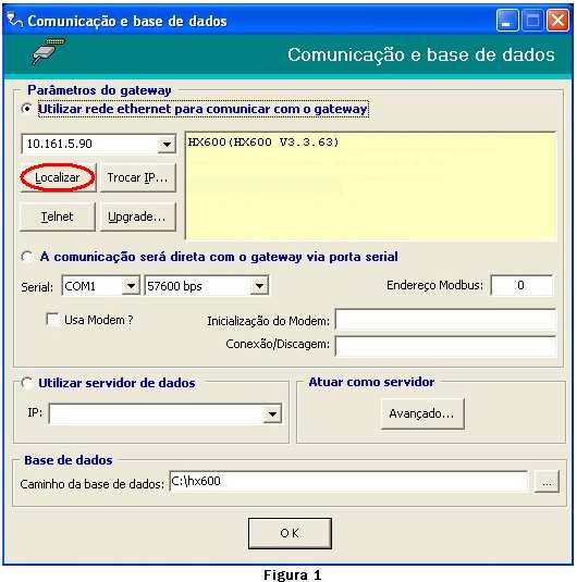 B) Clique no atalho do Programador de Gateways para iniciar o programa; C) Aparecerá a tela para Login no Programador de Gateway, o usuário será sempre supervisor e a senha super.