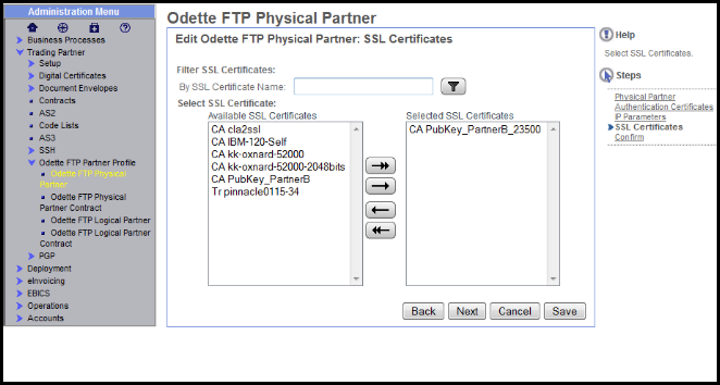 continued 4 UserID, password, Hostname, Port must match between Local Physical