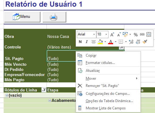 03. Cadastrando e excluído etapas Custos Efetivos; É um passo importante a ser feito antes do início dos lançamentos de custos efetivos; O processo de cadastro é simples, para isso, acessar o módulo