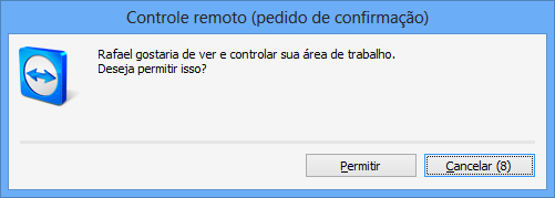 Computadores & contatos Gerenciamento de contatos Confirme a caixa de diálogo para participar de uma reunião.