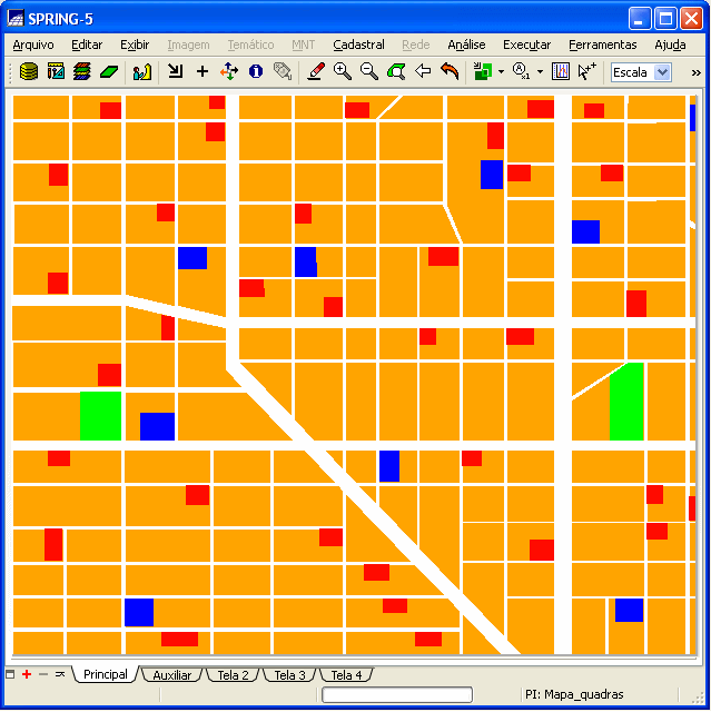 Cada elemento é considerado como um objeto geográfico; Os objetos possuem atributos