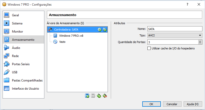 Obs. Se o erro abaixo for retornado, siga este procedimento a seguir: FATAL: Could not read from the boot medium: System halted.