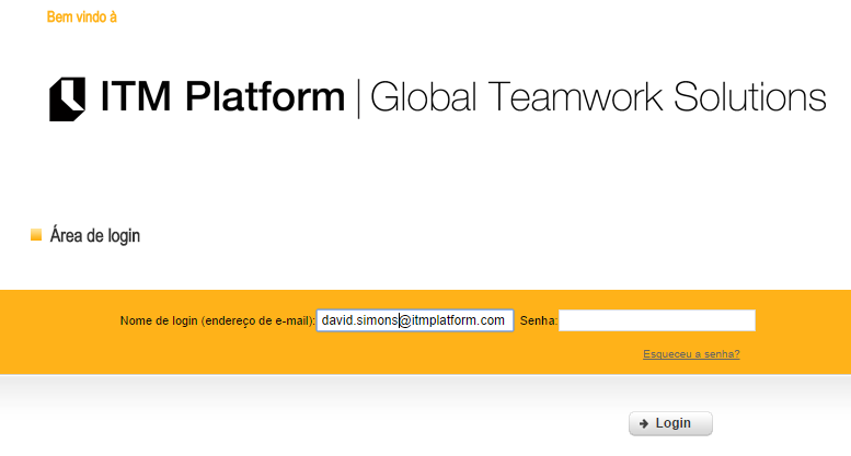 1. Meu perfil, tutoriais e ajudas Meu perfil Ao se registrar no ITM Platform receberá um correio eletrônico com um link e demais dados de acesso❶.