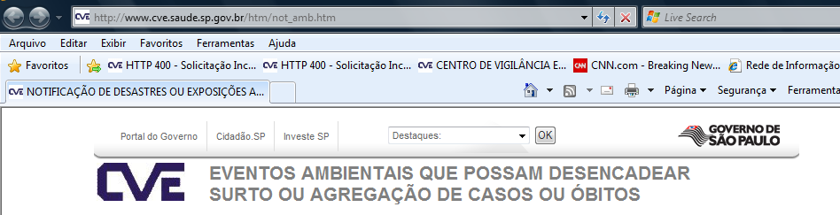 REFORMULAÇÃO DO SITE: