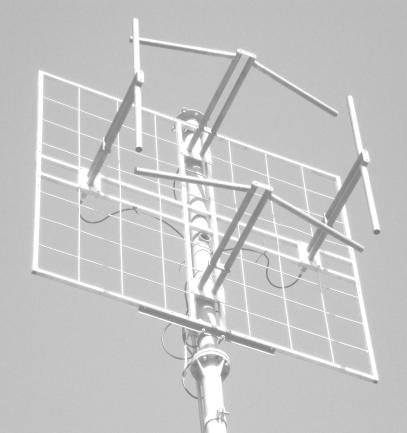 TTPF4 PAINEL MULTIESTAÇÃO FM (88-108 MHZ) Painel faixa larga para FM polarização circular Diagrama ominidirecional, direcional ou dedicado Opções de ganho por níveis de empilhamento Especificações