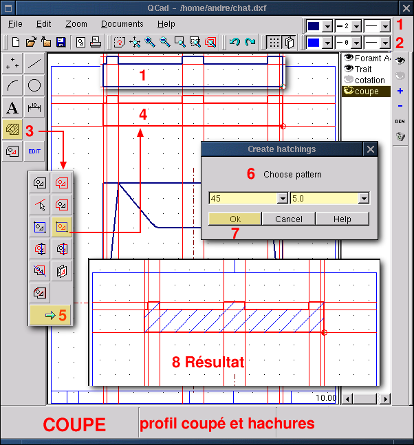 E finalmente o fim A vista de secção como está aqui representada é, segundo as regras de desenho industrial, uma projecção.