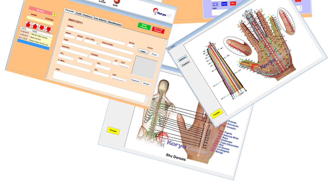 Conheça KORYOSOFT_HAND2011 O Koryosoft_Hand é um software que ajuda a gerenciar atendimento de pacientes, auxiliar no diagnóstico e organizar casos clínicos.