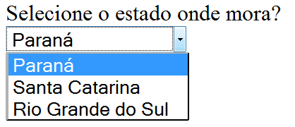 Dois estados: