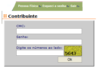 3-MÓDULO CONTRIBUINTES O módulo poderá ser acessado de duas formas: a) por meio do ícone Contadores já explicitado no tópico 2.6.