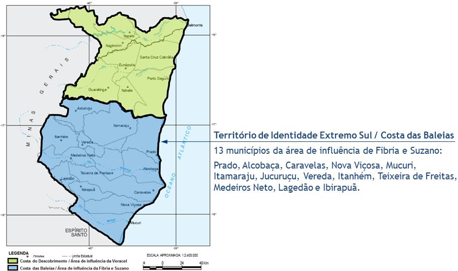 1 EDITAL MONITORAMENTO INDEPENDENTE DA COBERTURA VEGETAL DO TERRITÓRIO DE IDENTIDADE EXTREMO SUL / COSTA DAS BALEIAS, ÁREA DE ATUAÇÃO DA FIBRIA E DA SUZANO NO EXTREMO SUL DA BAHIA 1.