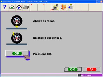 Para a obtenção de resultados precisos siga cuidadosamente as instruções da tela. 1.