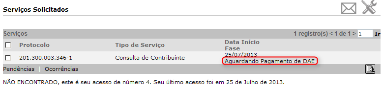 6 Acompanhamento da solicitação e recebimento da decisão na caixa de mensagens 6.