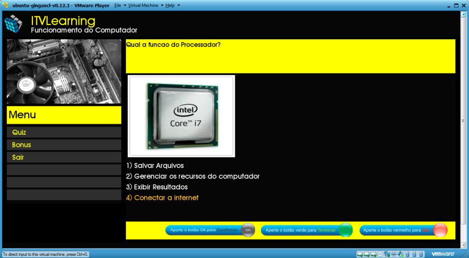 Quiz, e apresenta uma ou mais perguntas com quatro alternativas de livre escolha (Figura 57). Figura 57.