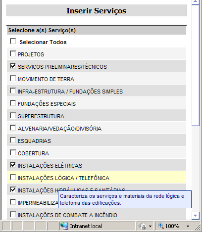 6º Passo - Cronograma Físico-Financeiro Datas: deverão corresponder à somatória dos prazos de cada serviço que compõe a etapa e atualizadas periodicamente.