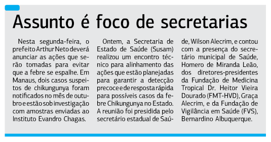 Clipping Eletrônico Sábado dia 15/11/2014 Jornal