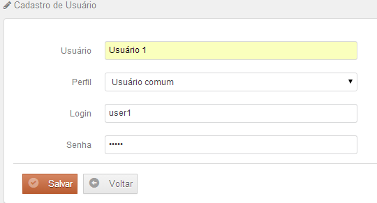 Usuários Nesta janela o usuário pode visualizar todos os usuários existentes no sistema e ainda editar, excluir ou adicionar um novo usuário no sistema.