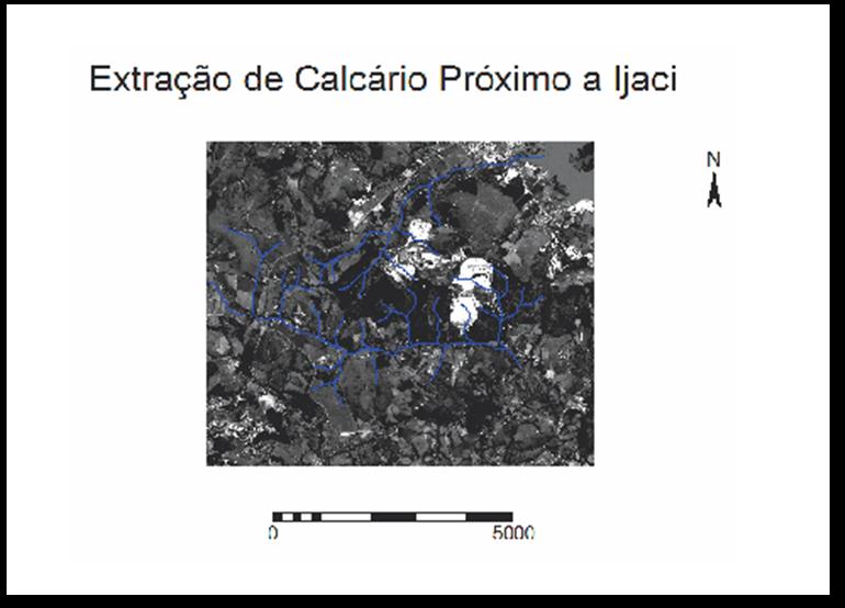 33 geológico 1:100.000, que continha tal informação. Em seguida foram atribuídos os pesos as rochas encontradas conforme a tabela 2.