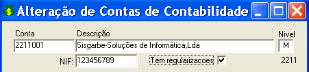 I Incluído S Sem Iva A coluna CC só fica disponível se a empresa estiver configurada para trabalhar com Centros de Custo nos parâmetros da firma.