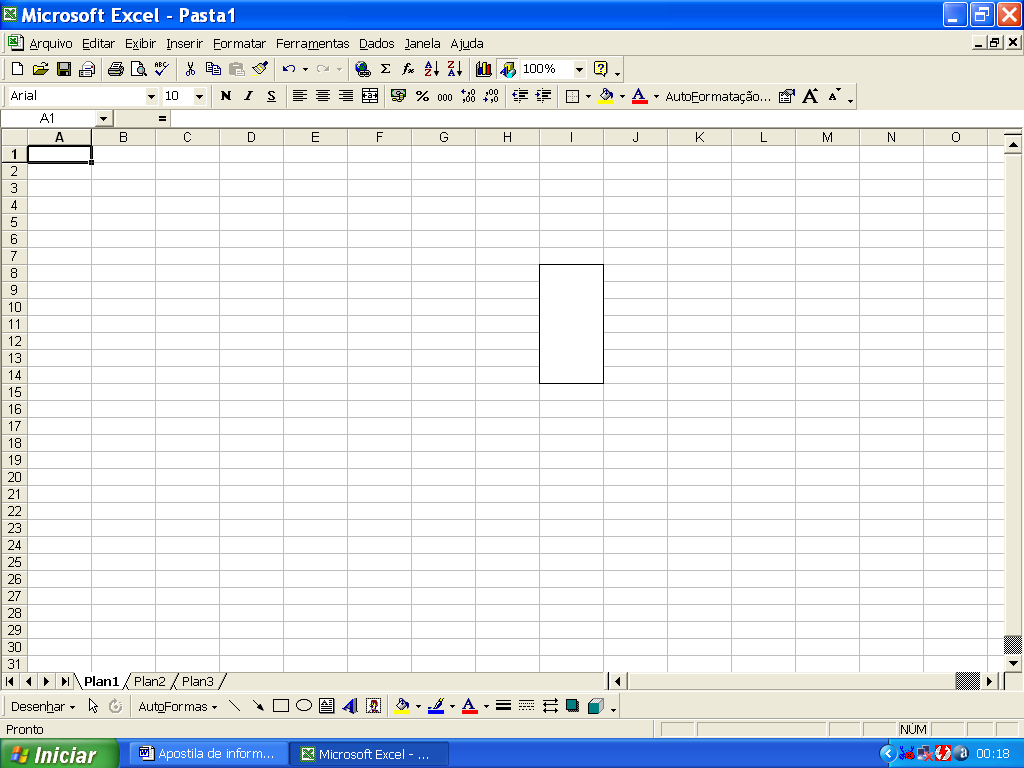 MICROSOFT EXCEL Planilhas Eletrônicas multiuso da Microsoft, possui recursos que fazem deste aplicativo o programa mais elaborado da suíte Office.