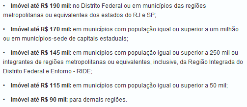 70 empreendimentos direcionados ao público alvo do programa.