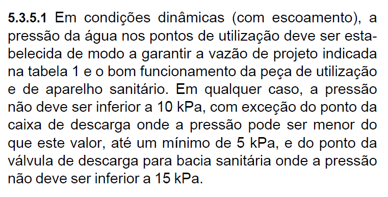 6. PROJETO 6.1 Condições gerais 6.2 Abastecimento, reservação e distribuição de água 6.3 Tubulações 6.