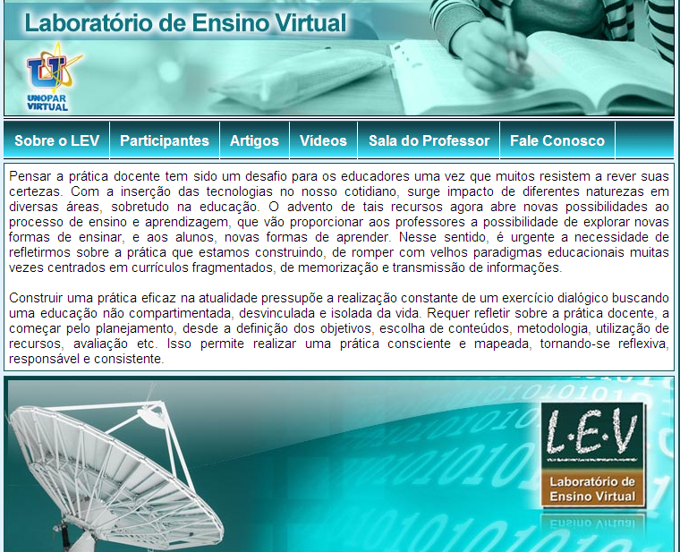 http://www2.unopar.br/sites/lev/index.html http://www2.unopar.br/sites/brinquedoteca_virtual/index.