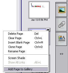 Clique na ferramenta Selecionar na barra de ferramentas do software Notebook. Preencha o retângulo com cor selecionando o retângulo e então selecionando Propriedades no menu drop-down do objeto.