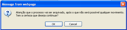 para eliminar processos criados por lapso. Para aceder a esta sub-área, o utilizador deverá seguir os seguintes passos: 1.