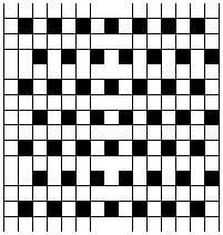 Fig. 6.12 Resultado do algoritmo de binarização Niblack Como se está interessado em minimizar o tempo de processamento do sistema, uma alteração neste algoritmo se faz necessária.