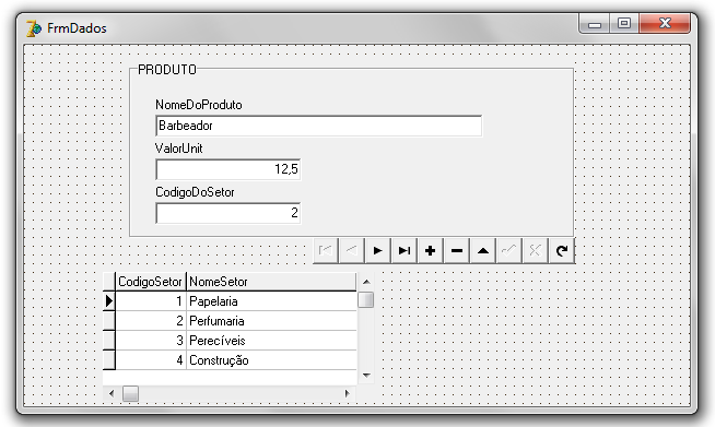 Teremos aqui um DataSource e um objeto Table para cada tabela criada.