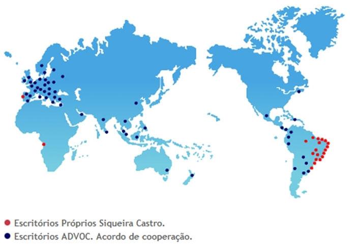 advocacia independentes, presente em mais de 90 países, com aproximadamente 9.