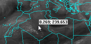 Agora podemos visualizar a camada de mapa, pois está acima de todas as outras camadas de imagem: Figura 29: Visualização da camada de mapa Dica: Estamos visualizando a camada de 6,2 um, pois todas as