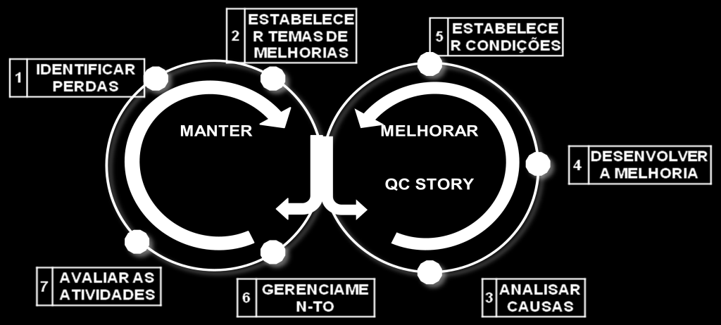 Figura 4: Looping Infinito (Fonte: Empresa estudada). Conforme pode ser visto na Figura 4, o processo de aprendizado e inovação.