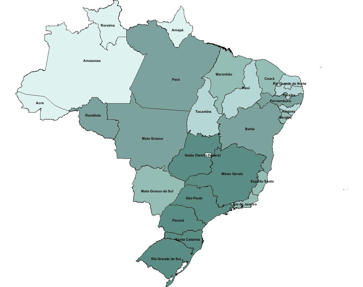 PRODUÇÃO BRASILEIRA RANKING DOS PRINCIPAIS ESTADOS 4º- GO 3,2 BILHÕES DE LTS (10,4%) 69,1 MIL ESTAB.