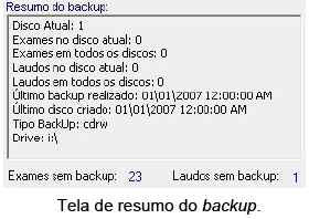 8. UTILITÁRIOS DO SISTEMA No CT4000SL existem dois utilitários que devem ser constantemente executados: a Calibração e o Backup.