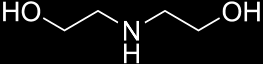 2.2.2.1. AMINAS EM ESTUDO Figura 2.15 - Estrutura molecular da MDEA. Tabela 2.6 Propriedades estruturais da N-metildietanolamina. N-metildietanolamina (MDEA) CAS N.