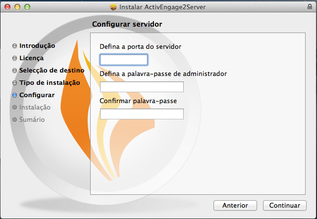 Mono Framework 1. Inicie a imagem de disco MonoFramework-MRE...x86.dmg. É apresentado o Instalador do Mono Framework MRE. 2. Clique no botão Continuar. É apresentado o ficheiro README.