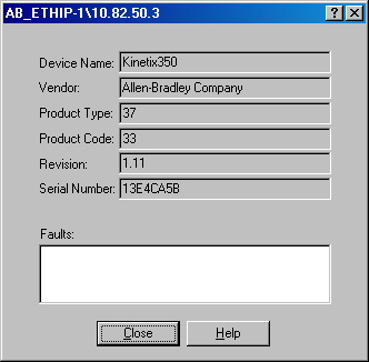 Apêndice B Upgrade do firmware do inversor Kinetix 350 Verificação do upgrade do firmware Siga estas etapas para verificar se o upgrade de seu firmware foi concluído corretamente.