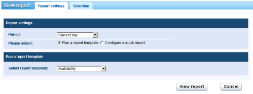 Relatórios Network Monitor Configurações > SMS > Mensagens padrão e se aplica a todos os nós.