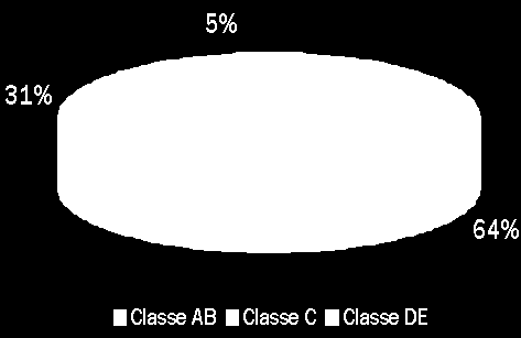 População conectada 51% 49% Maioria dos usuários são das classes A e B, mas a classe C tem apresentado crescimento constante. 52,2% tem mais de 25 anos.
