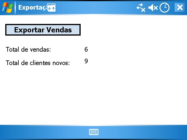 A tela de consulta de vendas As vendas feitas no Pocket poderão ser consultadas e apagadas através desta tela.